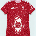 Liverpool Red Shikamaru Shadow Mind Jersey — Front