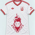 Liverpool White Shikamaru Shadow Mind Jersey — Front
