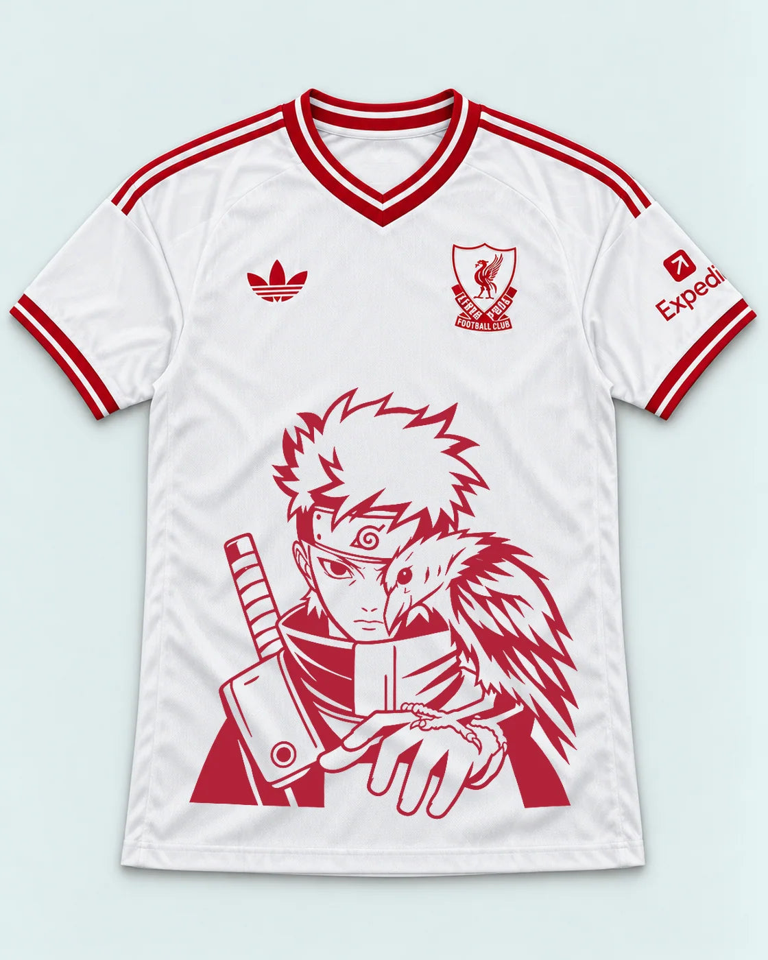 Liverpool White Shisui Raven Oath Jersey — Front