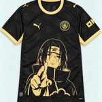Manchester City Black Itachi Silent Promise Jersey — Front