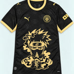 Manchester City Black Kakashi Silent Jutsu Jersey — Front