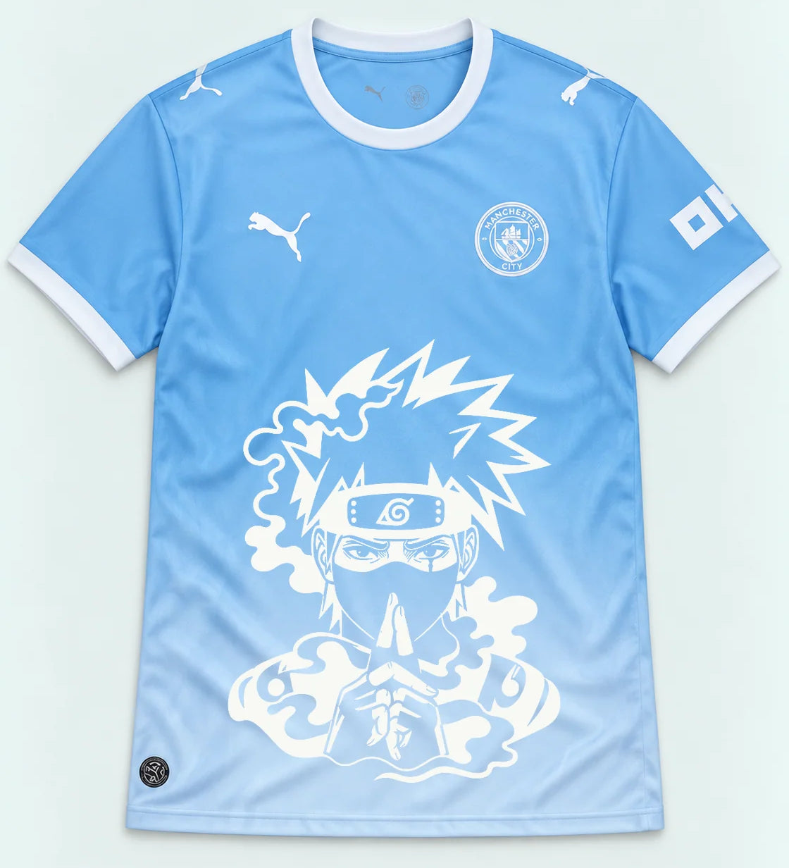 Manchester City Sky Kakashi Silent Jutsu Jersey — Front