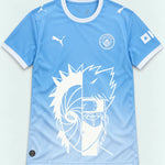 Manchester City Sky Obito Kakashi Shared Destiny Jersey — Front