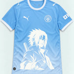 Manchester City Sky Sasuke Last Uchiha Jersey — Front