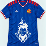 Manchester United Blue Shikamaru Shadow Mind Jersey — Front