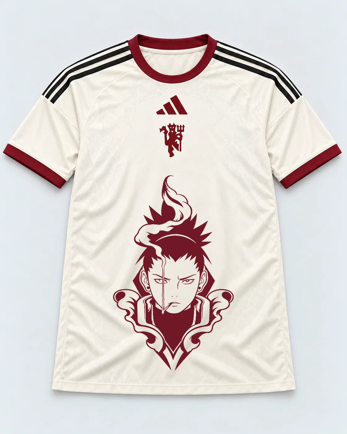 Manchester United Cream Shikamaru Shadow Mind Jersey — Front