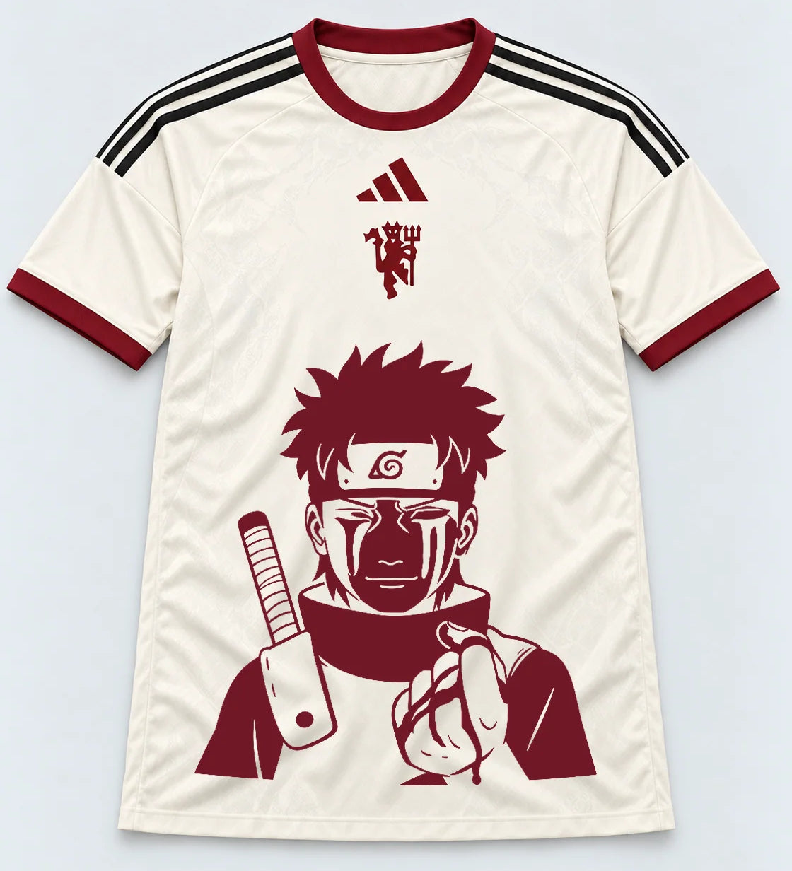 Manchester United Cream Shisui Last Promise Jersey — Front