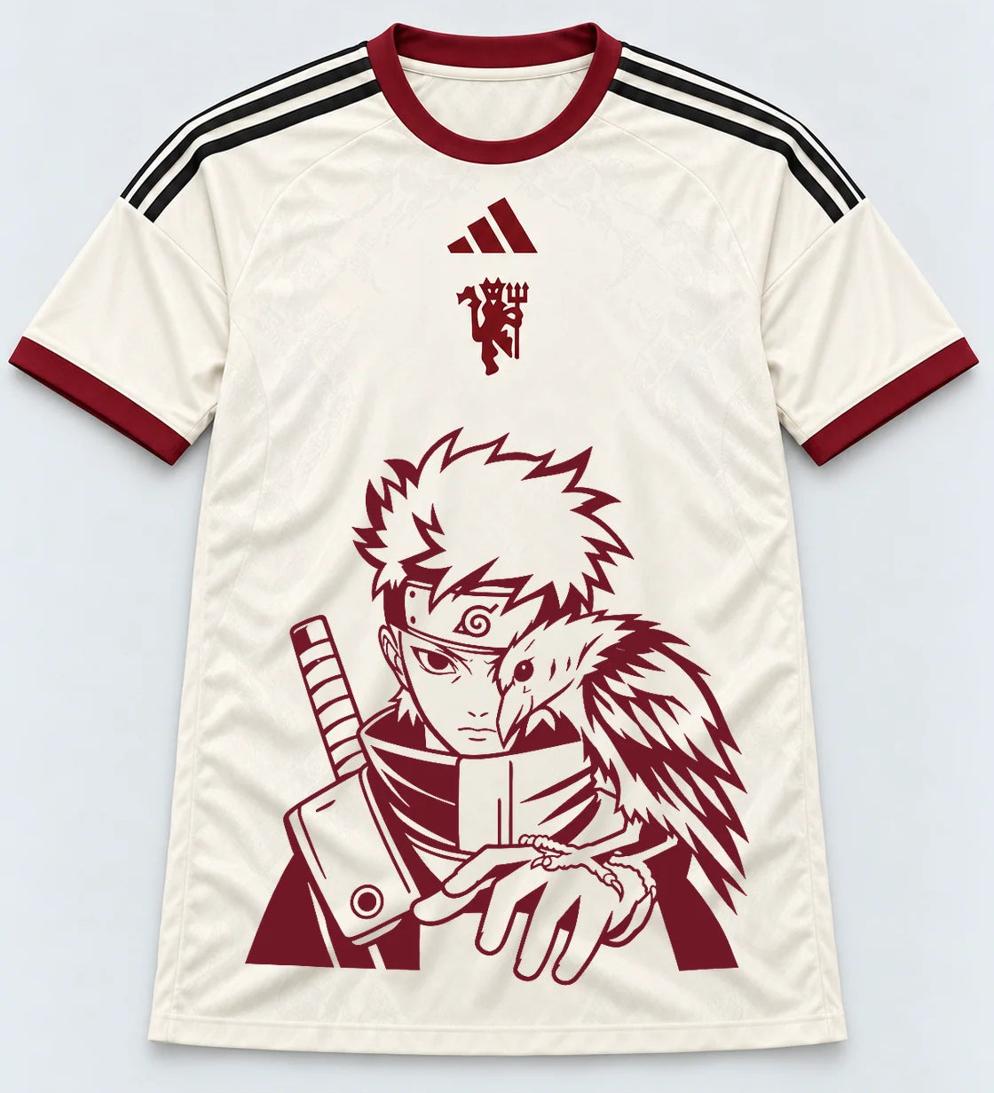 Manchester United Cream Shisui Raven Oath Jersey — Front