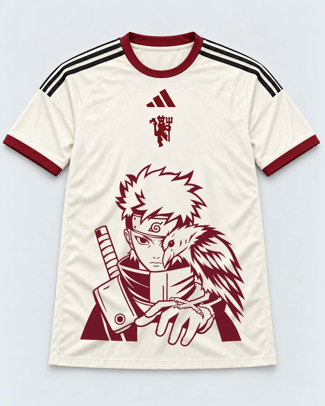 Manchester United Cream Shisui Raven Oath Jersey — Front