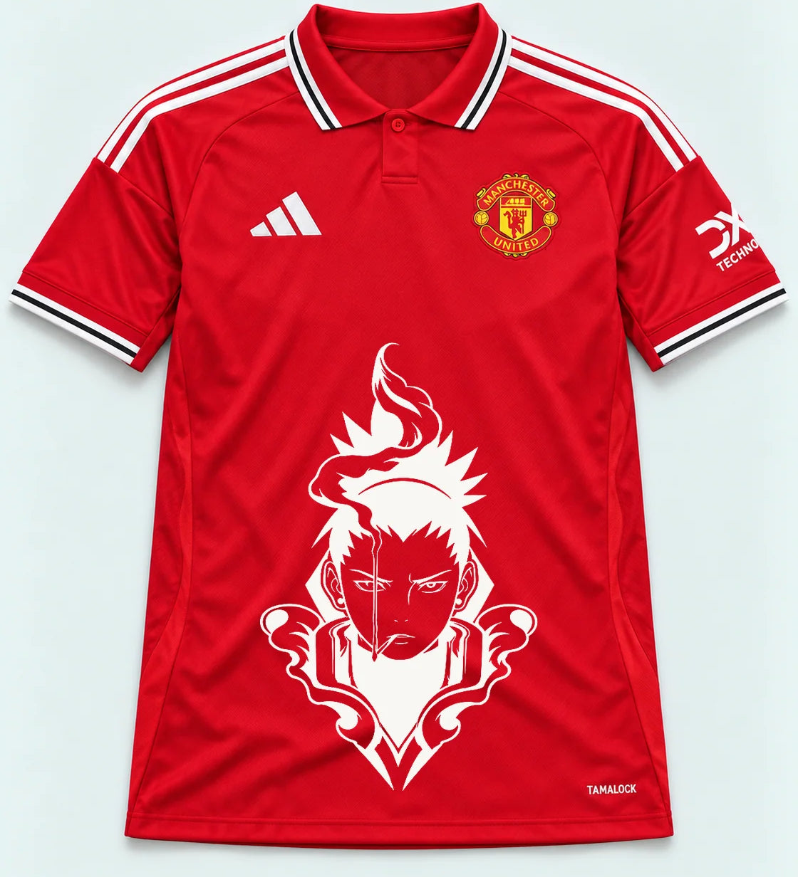 Manchester United Red Shikamaru Shadow Mind Jersey — Front