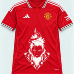 Manchester United Red Shikamaru Shadow Mind Jersey — Front