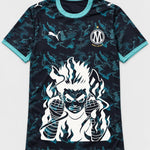 Olympique Marseille Dark Rock Lee Inner Flame Jersey — Front