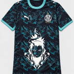 Olympique Marseille Dark Shikamaru Shadow Mind Jersey — Front