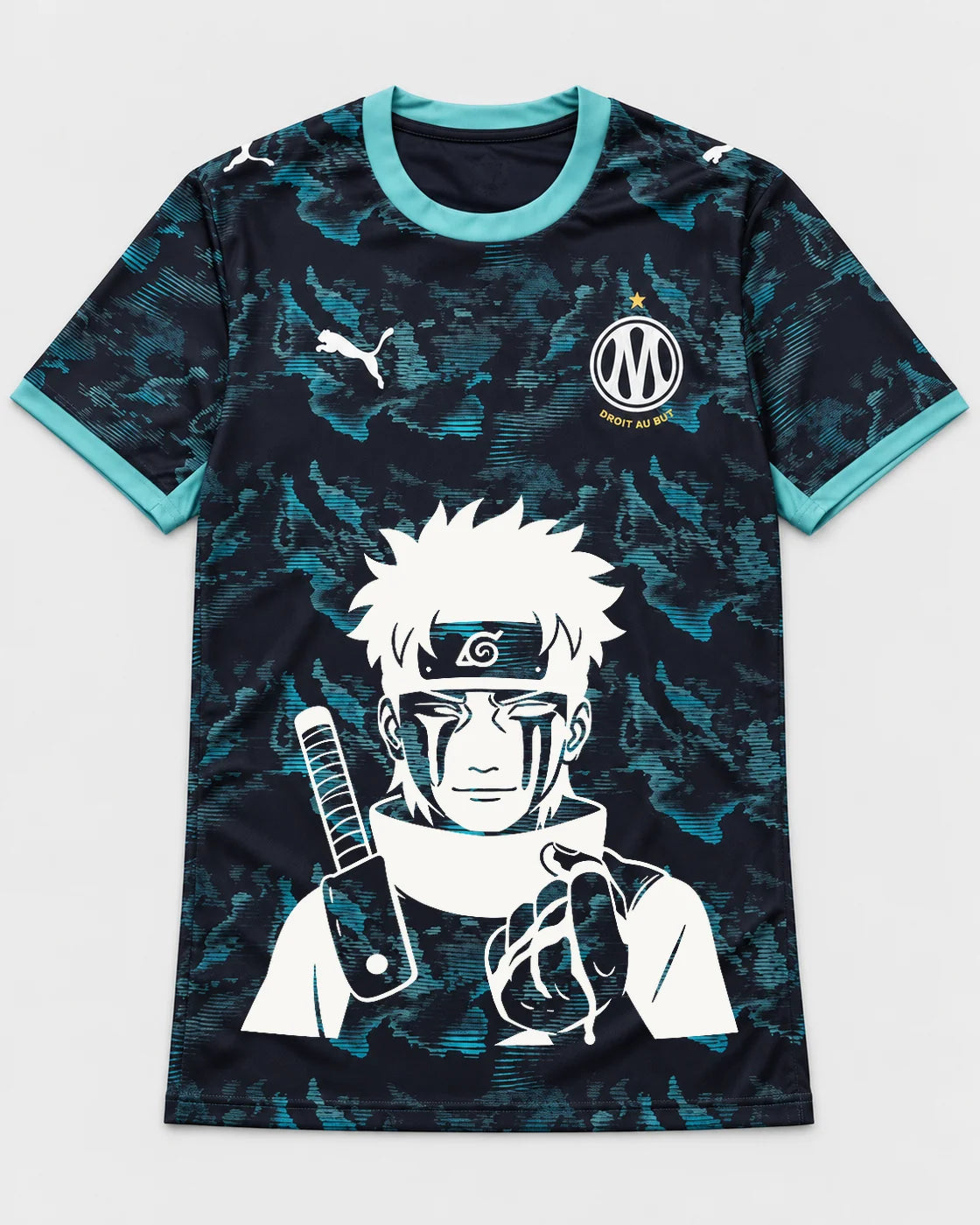 Olympique Marseille Dark Shisui Last Promise Jersey — Front