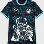 Olympique Marseille Dark Shisui Raven Oath Jersey — Front