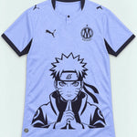 Olympique Marseille Lavender Naruto Sage Resolve Jersey — Front
