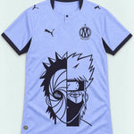 Olympique Marseille Lavender Obito Kakashi Shared Destiny Jersey — Front