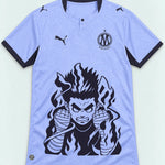 Olympique Marseille Lavender Rock Lee Inner Flame Jersey — Front