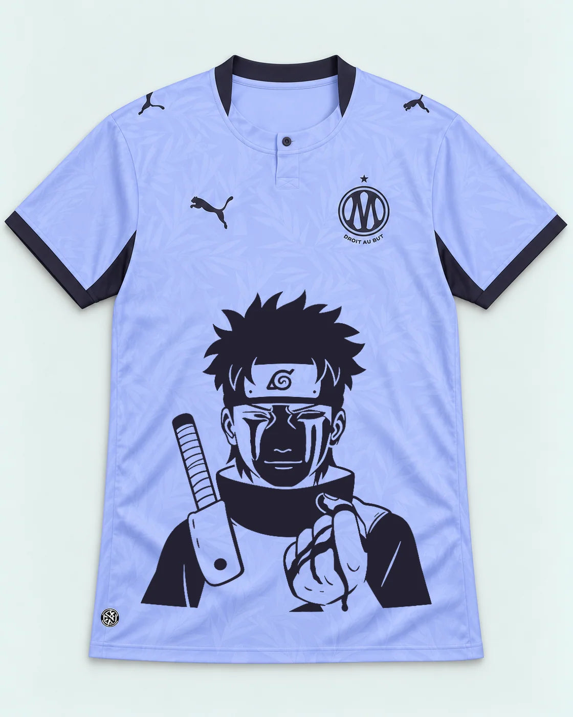 Olympique Marseille Lavender Shisui Last Promise Jersey — Front