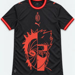 AC Milan Dark Obito Kakashi Shared Destiny Jersey — Front