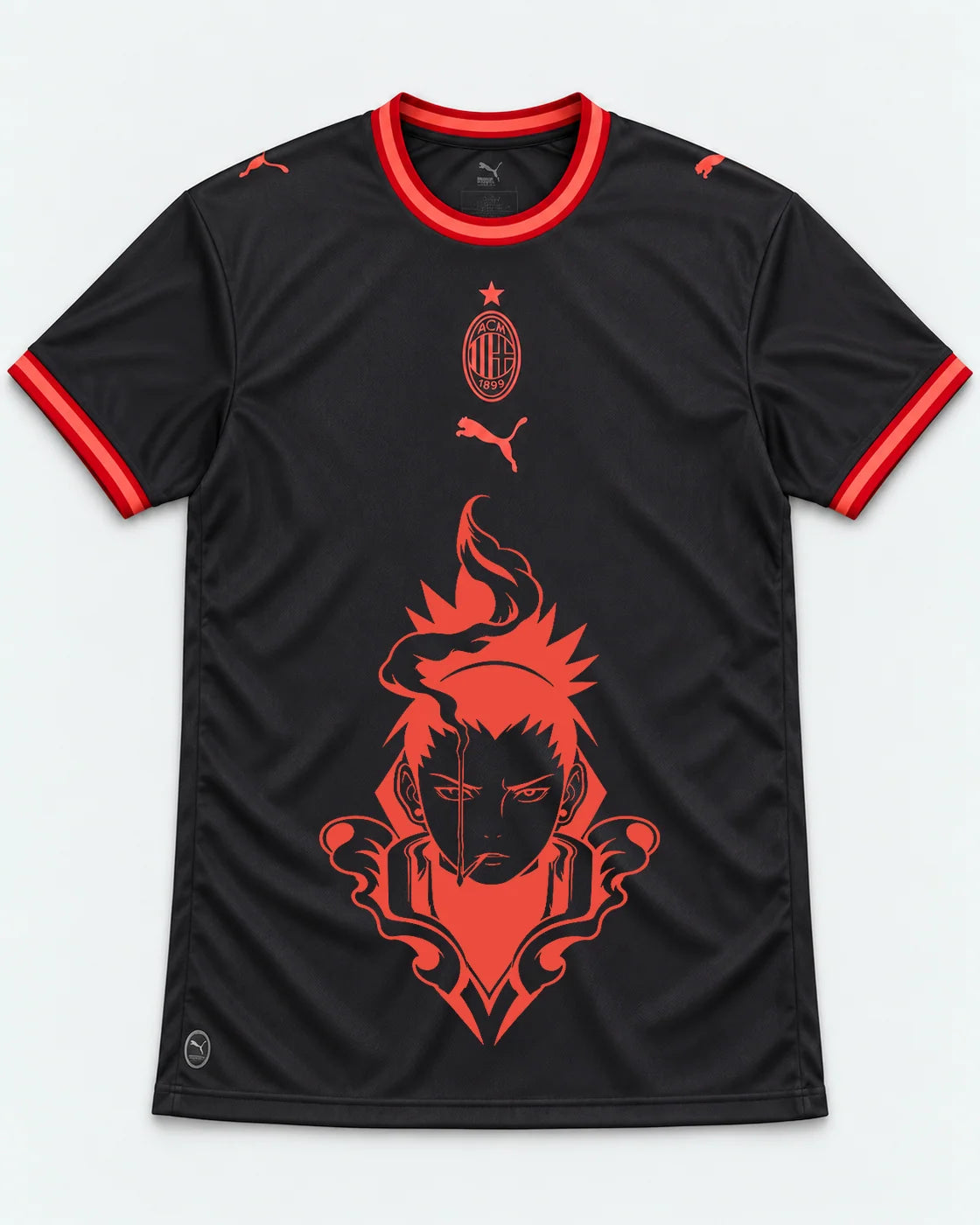 AC Milan Dark Shikamaru Shadow Mind Jersey — Front