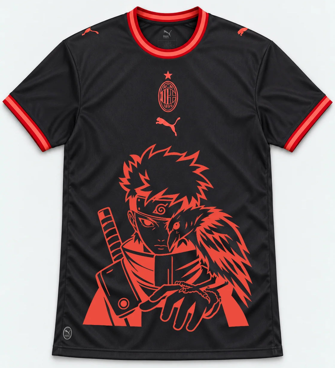 AC Milan Dark Shisui Raven Oath Jersey — Front