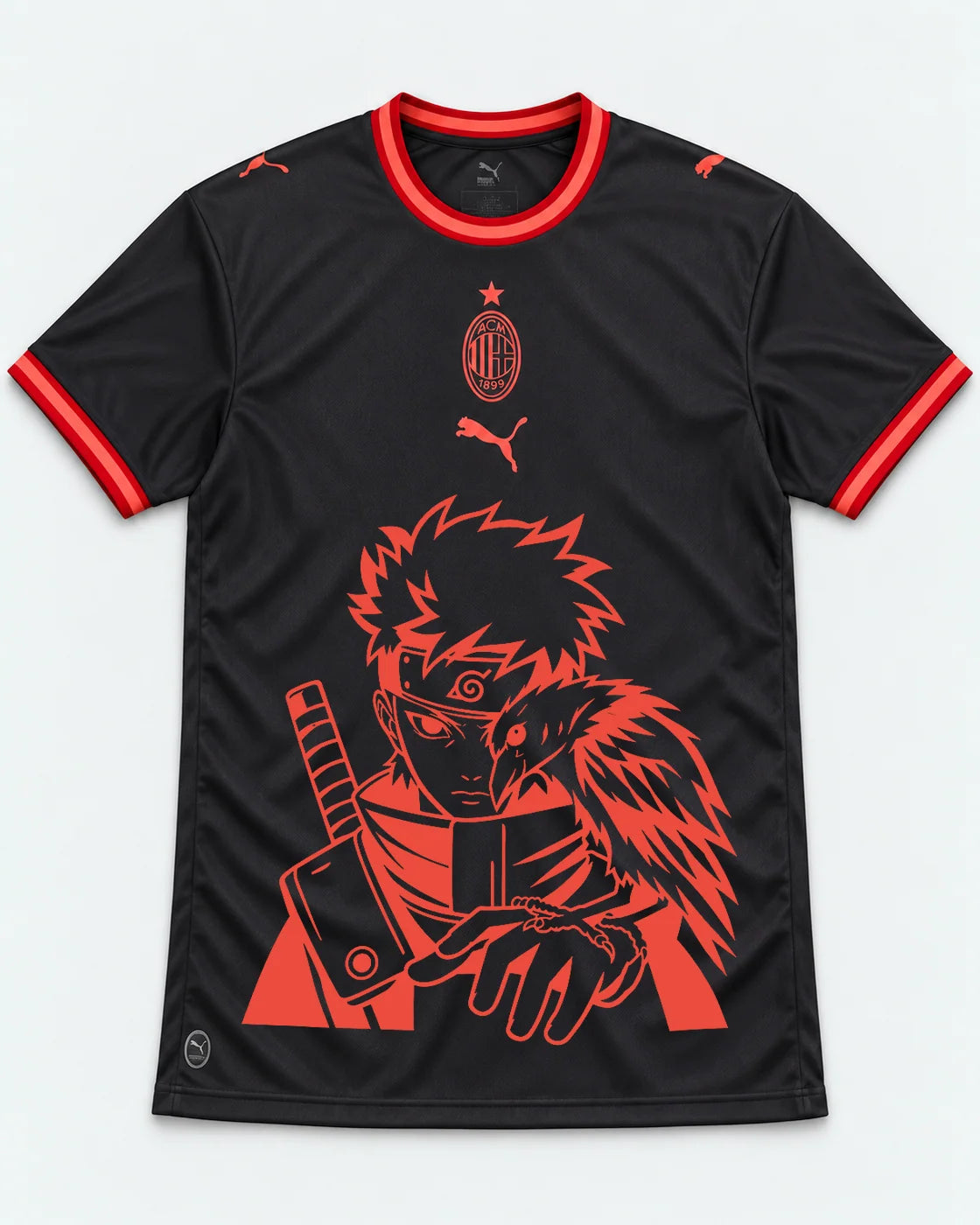 AC Milan Dark Shisui Raven Oath Jersey — Front
