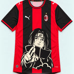 AC Milan Red Itachi Silent Promise Jersey — Front