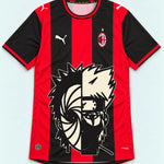 AC Milan Red Obito Kakashi Shared Destiny Jersey — Front