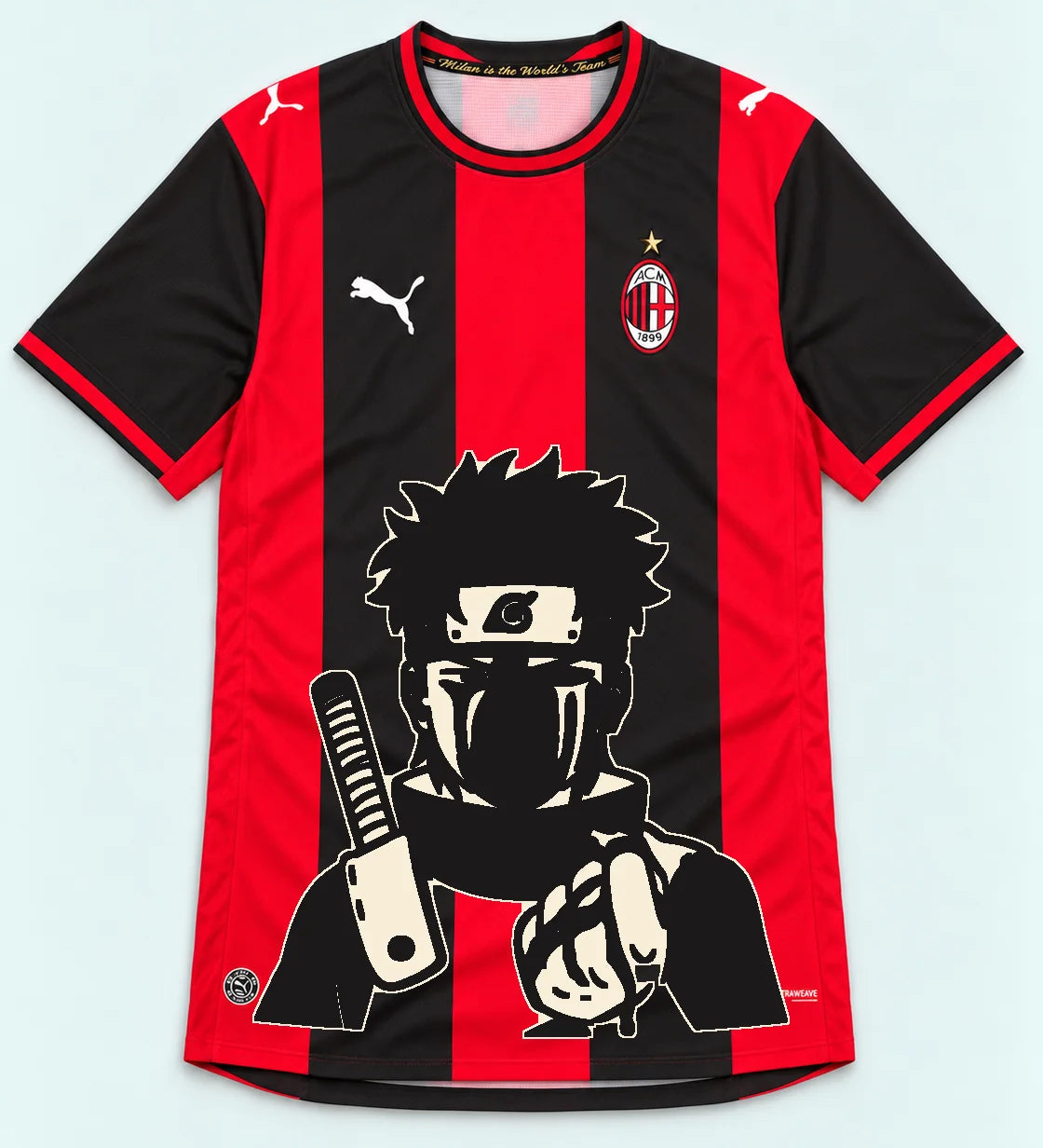 AC Milan Red Shisui Last Promise Jersey — Front