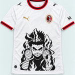 AC Milan White Rock Lee Inner Flame Jersey — Front
