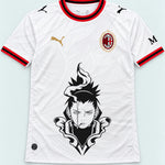 AC Milan White Shikamaru Shadow Mind Jersey — Front