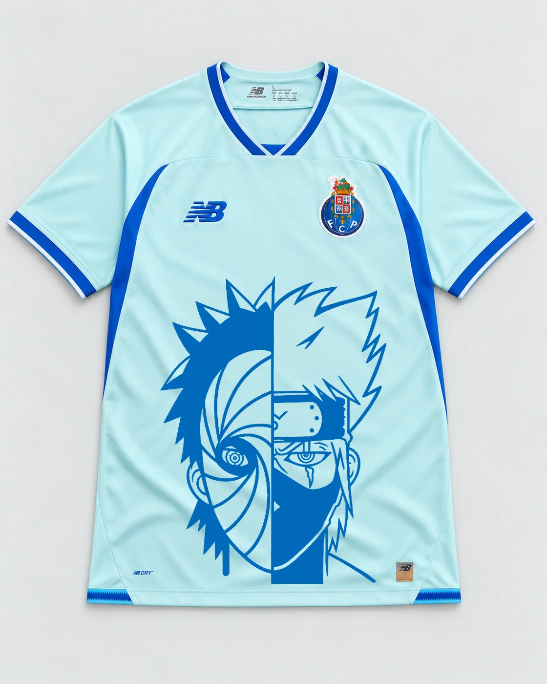 Porto Aqua Obito Kakashi Shared Destiny Jersey — Front
