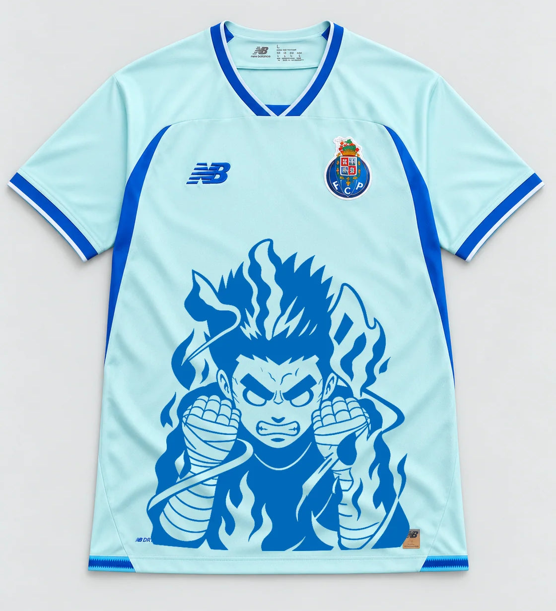 Porto Aqua Rock Lee Inner Flame Jersey — Front