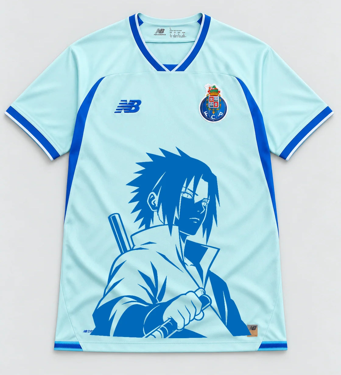 Porto Aqua Sasuke Last Uchiha Jersey — Front