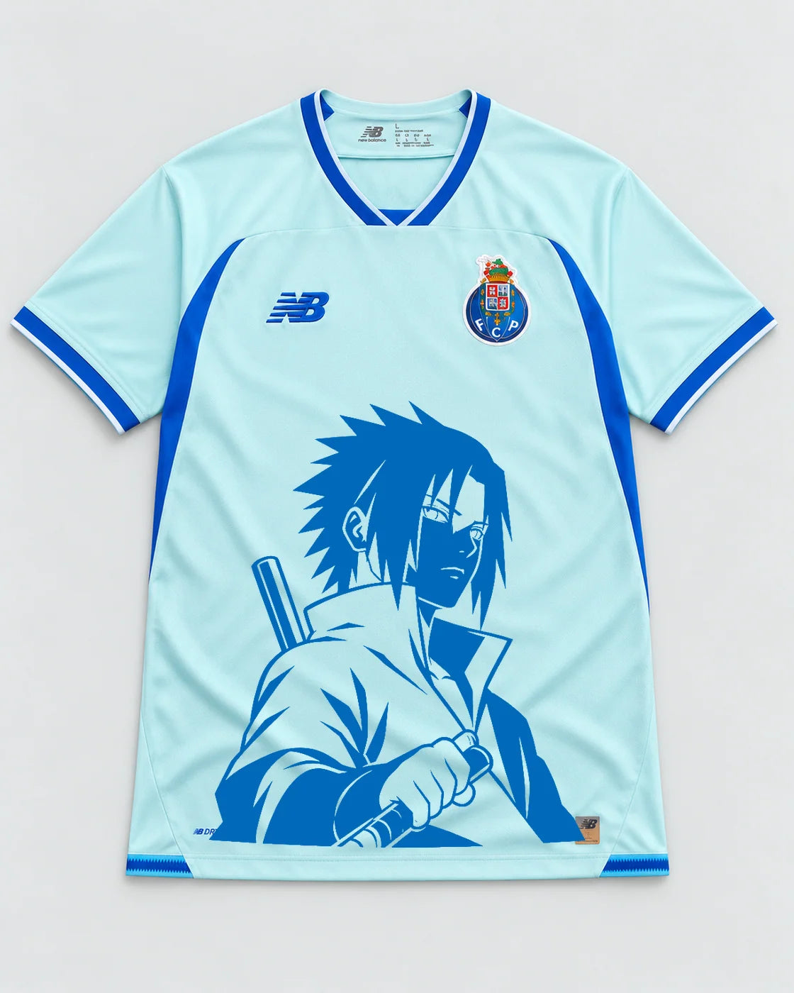 Porto Aqua Sasuke Last Uchiha Jersey — Front