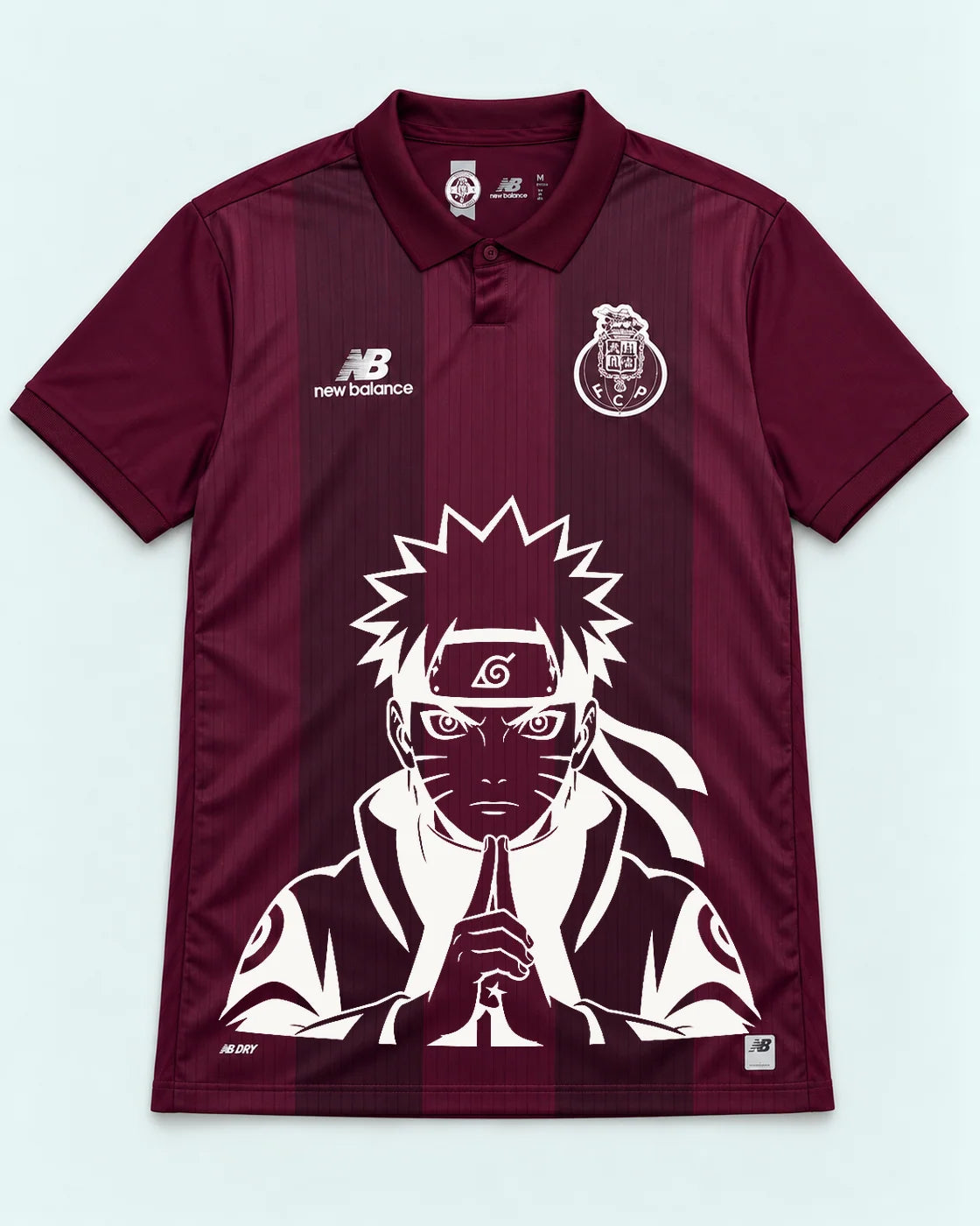 Porto Burgundy Naruto Sage Resolve Jersey — Front