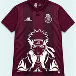 Porto Burgundy Naruto Sage Resolve Jersey — Front