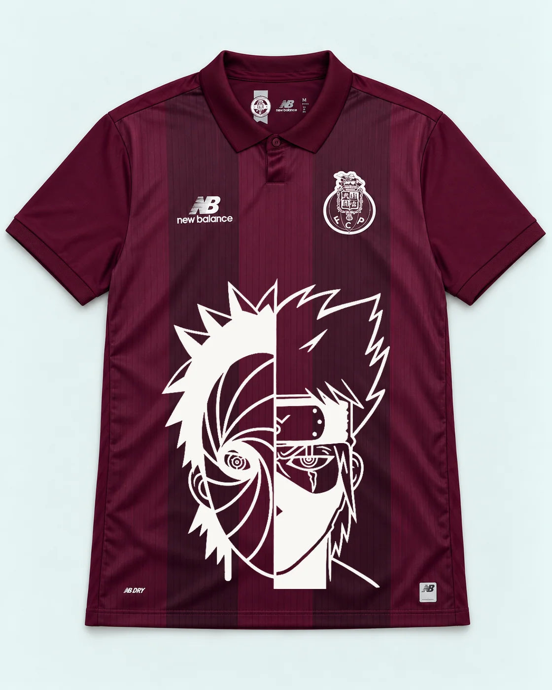 Porto Burgundy Obito Kakashi Shared Destiny Jersey — Front