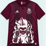 Porto Burgundy Rock Lee Inner Flame Jersey — Front