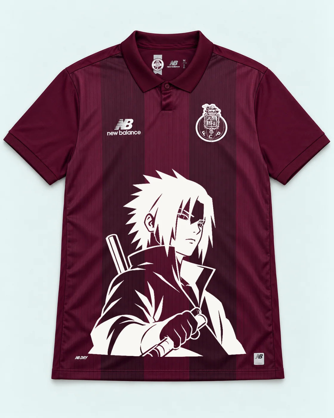 Porto Burgundy Sasuke Last Uchiha Jersey — Front