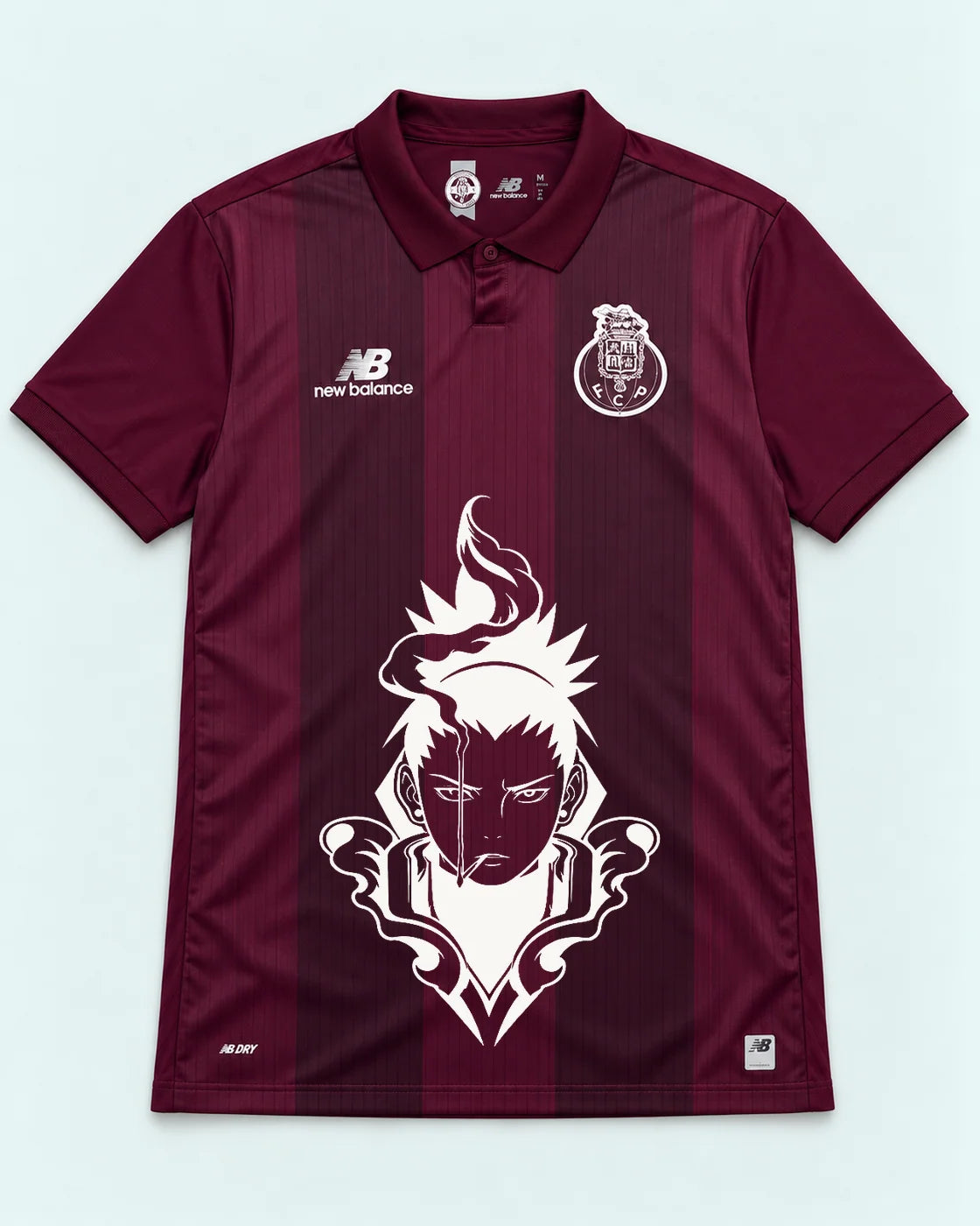 Porto Burgundy Shikamaru Shadow Mind Jersey — Front