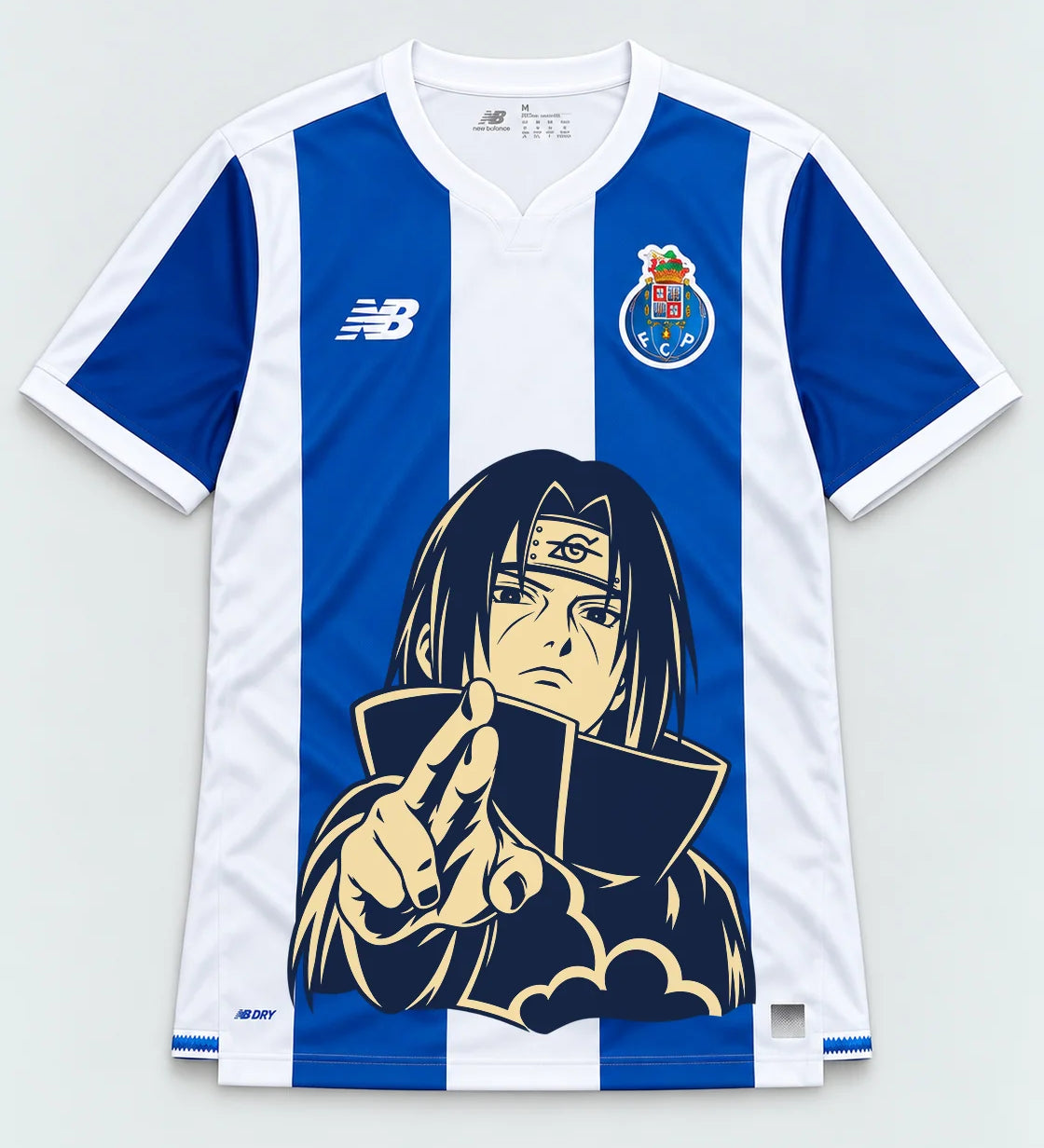 Porto Striped Itachi Silent Promise Jersey — Front
