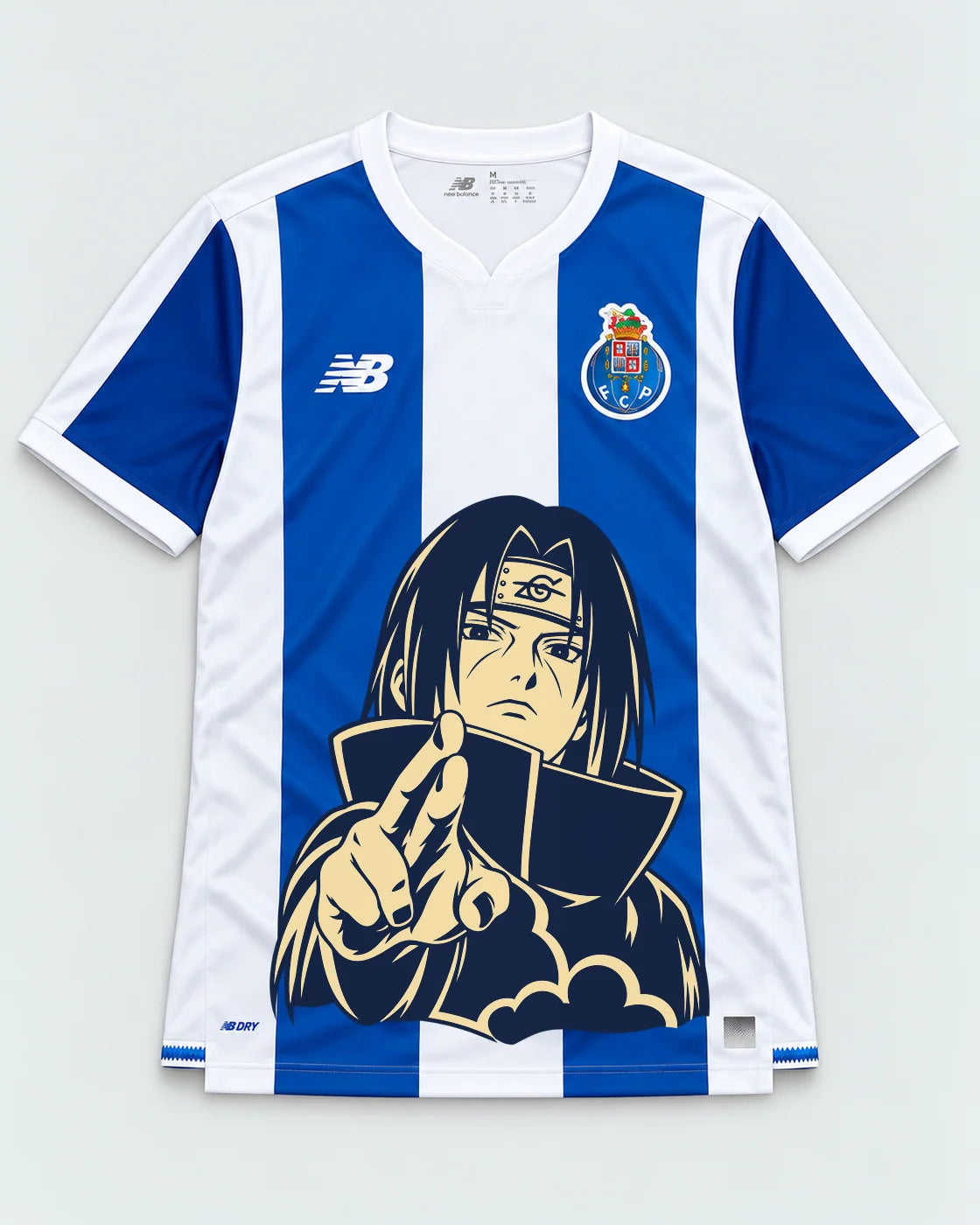 Porto Striped Itachi Silent Promise Jersey — Front