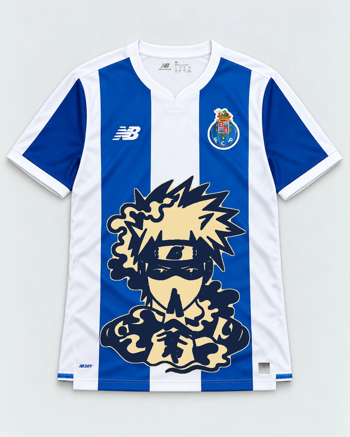 Porto Striped Kakashi Silent Jutsu Jersey — Front