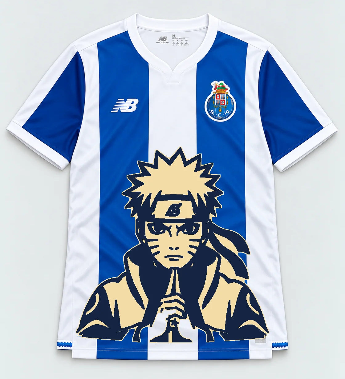 Porto Striped Naruto Sage Resolve Jersey — Front