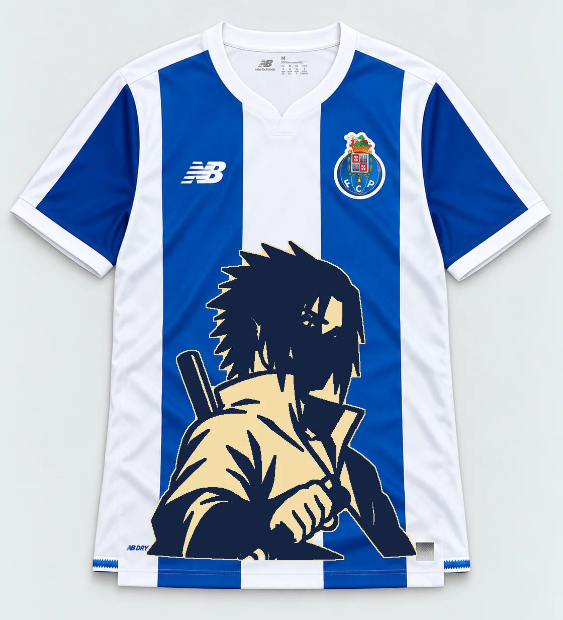 Porto Striped Sasuke Last Uchiha Jersey — Front