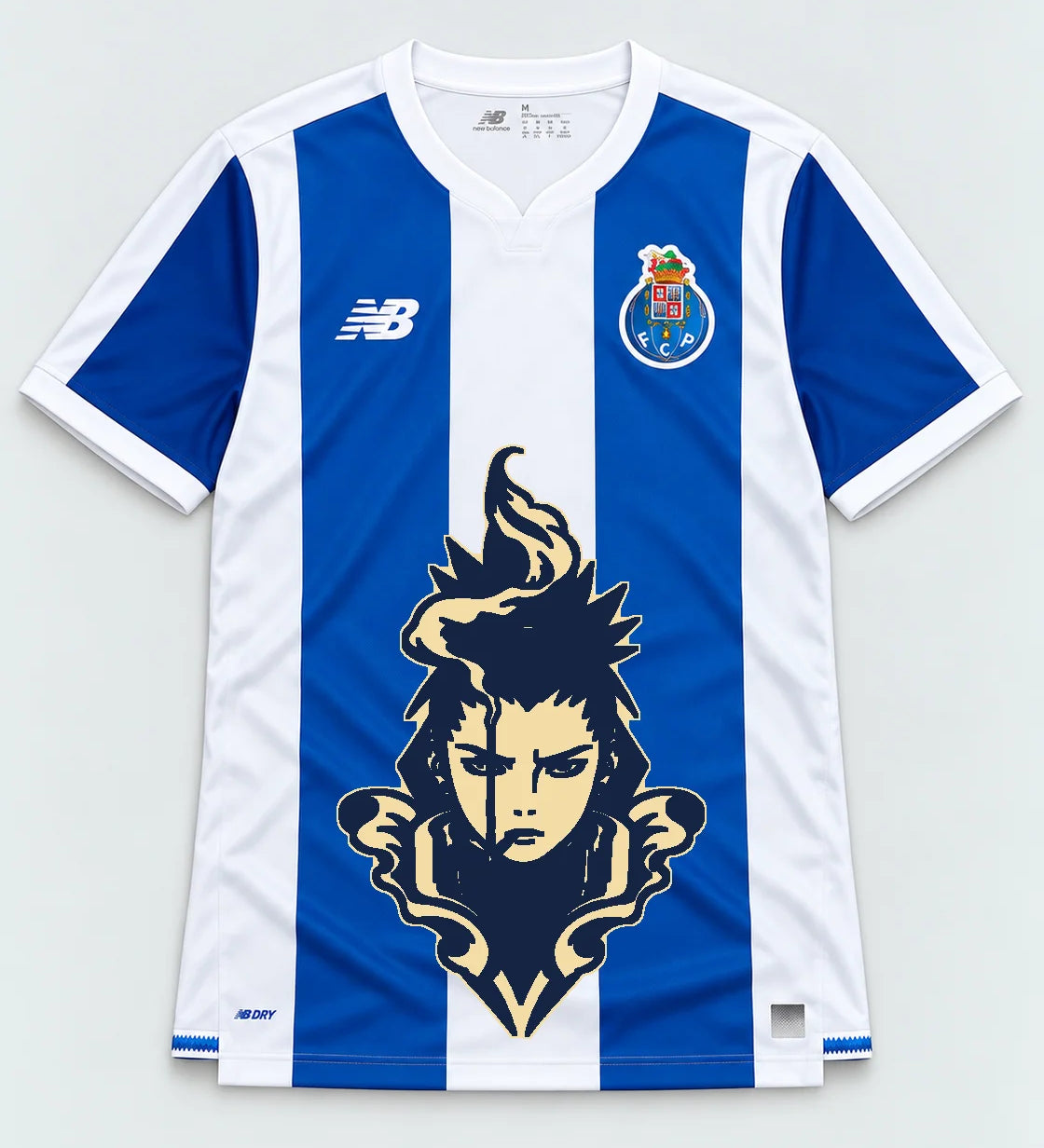 Porto Striped Shikamaru Shadow Mind Jersey — Front