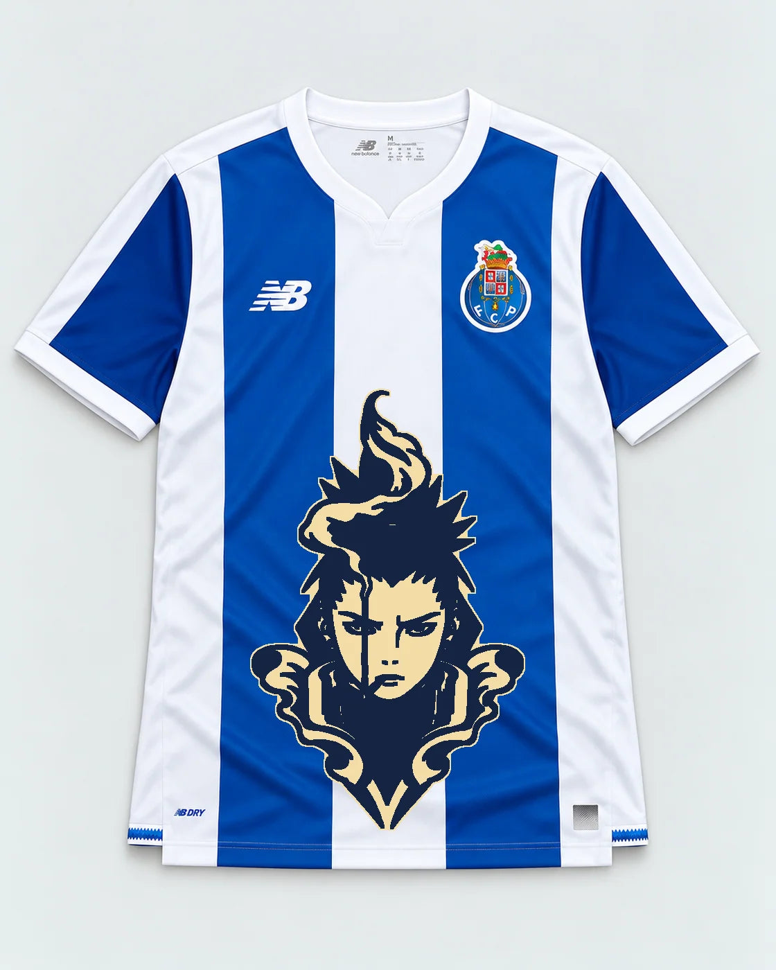 Porto Striped Shikamaru Shadow Mind Jersey — Front