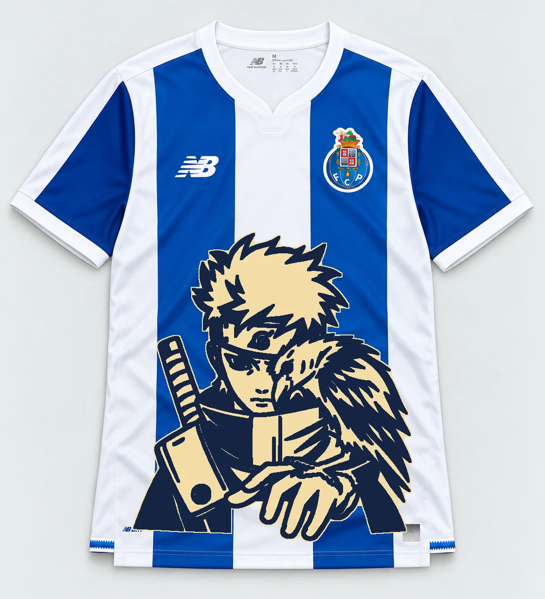 Porto Striped Shisui Raven Oath Jersey — Front
